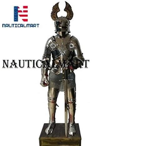 Steel Nauticalmart Medieval Knight Wearable Full Suit Of Armor With