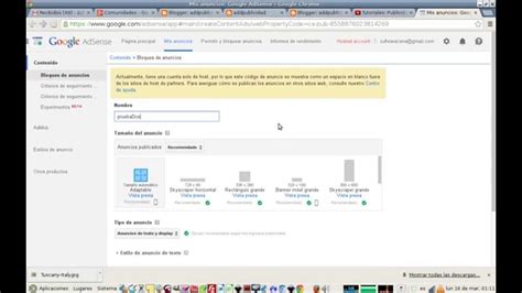 Poner anuncios en tu blog o página web de google adsense 3 Obtener