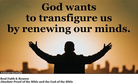 God Intends To Transfigure Us Real Reality