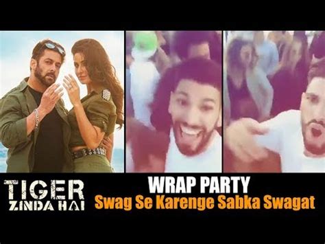 Swag Se Karenge Sabka Swagat Wrap Party Tiger Zinda Hai