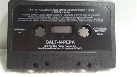 Salt N Pepa Let S Talk About Sex Next Plateau Records Ebay