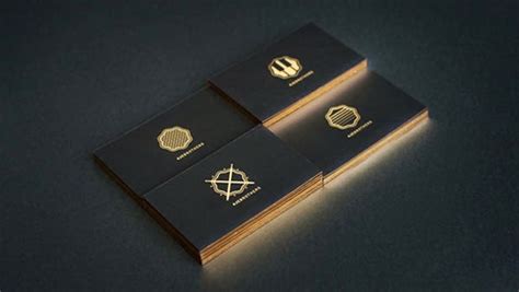 16 Gold Foil Business Cards that Stand Out from the Pack - Jayce-o-Yesta