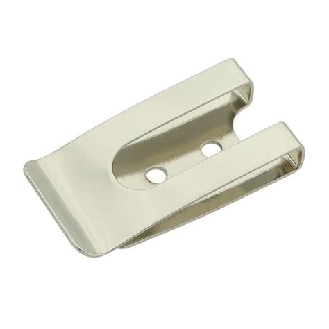 Металлическая скоба-прищепка 25 mm/50 mm - никелированная | Pet Hardware®