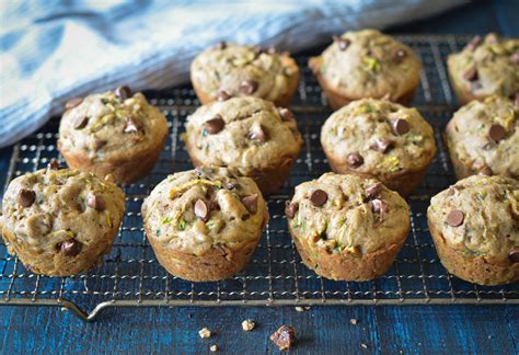 Zucchini Muffins With Chocolate Chips Once Upon A Chef