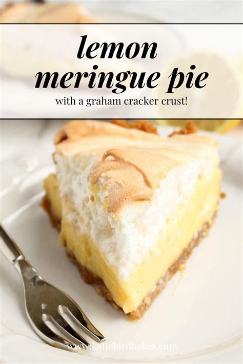 Lemon Meringue Pie With Graham Cracker Crust Artofit