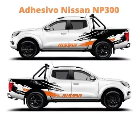 Adhesivo Nissan Np Bicolor Cuotas Sin Inter S