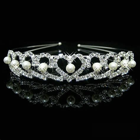 Buy Crown Wedding Crown Bride Crown Silver Plated