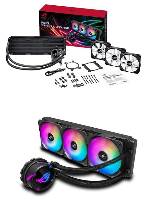 Buy Asus Rog Strix Lc 360 Argb Aio Liquid Cpu Cooler Rog Strix Lc 360 Rgb Pc Case Gear Australia