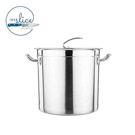 Auscrown Stainless Steel Stock Pot With Lid 60L And 80L Capacity My