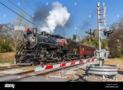 Autumn Leaf Special Excursion Train Pulled By Southern Railway 630 Is A Steam Locomotive Built