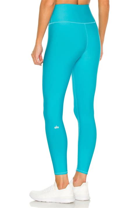 Alo 7 8 High Waist Airlift Legging In Bright Aqua Revolve