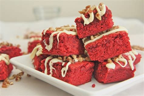 Chewy Red Velvet Brownies Recipe Balanced Body