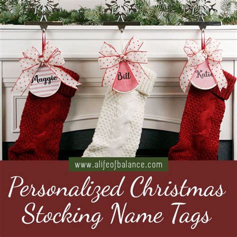 Christmas Stocking Tags