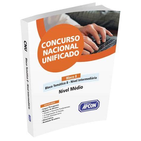 Apostila Concurso Nacional Unificado Cnu 2024 Cargos De Nível