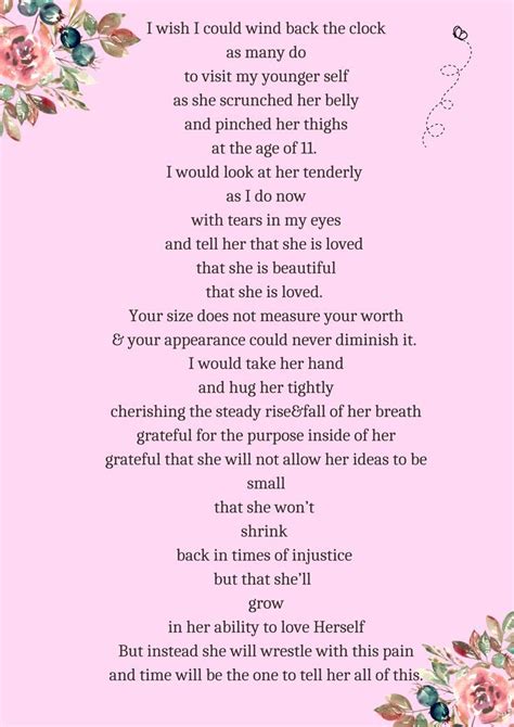 Body Positive Poem In 2024 Recovery Poems Self Love Poems Body Positivity