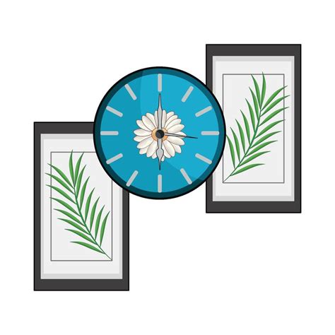 Illustration Of Wall Clock Vector Art At Vecteezy