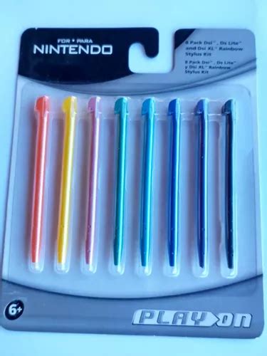 Kit Stylus Para Nintendo Dsi Ds Lite Ou Dsi Xl Escorrega O Pre O