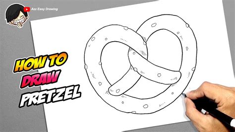 How To Draw Pretzel Youtube