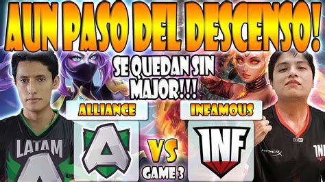 Alliance Latam Vs Infamous Bo Game Lumiere Vs Mnz Dpc Sa Tour