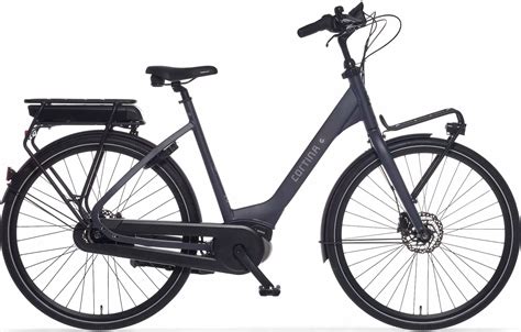 Cortina E Common Elektrische Damesfiets Lage Instap Bosch Paars 50cm