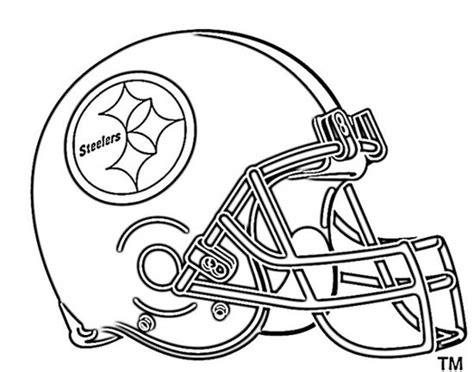 Get This NFL Football Helmet Coloring Pages Free to Print Out 13275