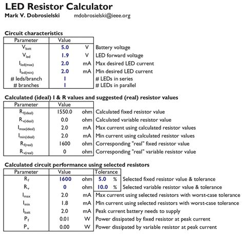 Calculating Current Limiting Resistor Values For Led Circuits Nuts And Volts Magazine