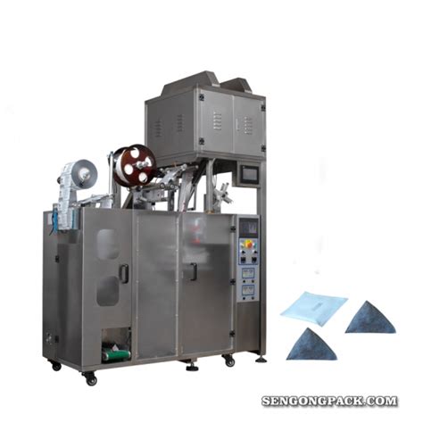 Pyramid Tea Bag Machine Triangle Teabag Packing Machine With Outer