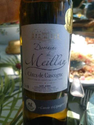 Domaine De Meillan Cuv E C Pages C Tes De Gascogne Vivino Us