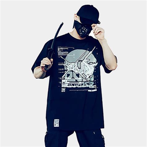 Techwear Cyberpunk T Shirt Cyber Techwear®