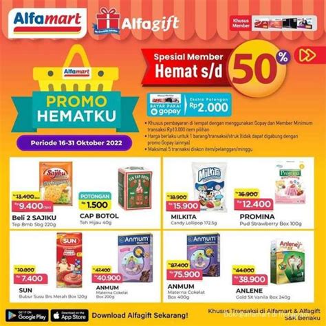 Promo Alfamart Terbaru Oktober Katalog Promo Mulai