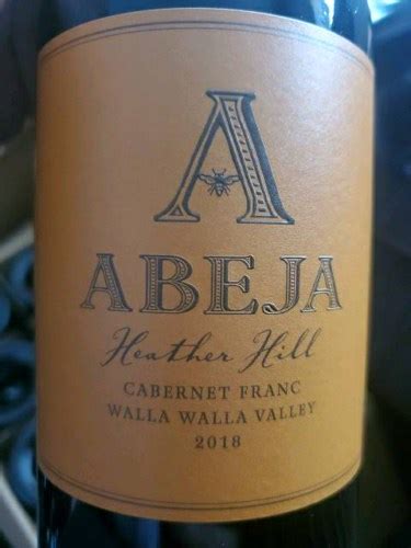 Abeja Heather Hill Cabernet Franc Vivino Us