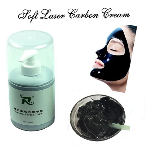 300ml soft laser carbon cream nano carbon gel cream for Skin whitening ...