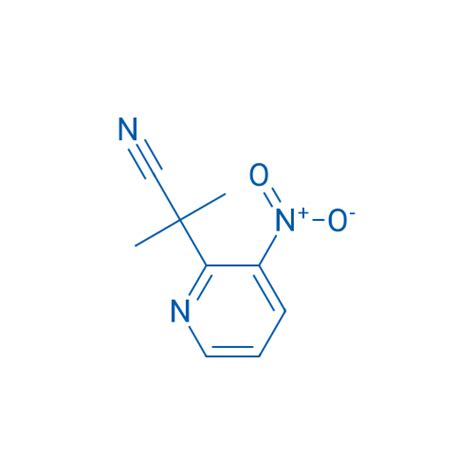 1863038 30 5 2 Methyl 2 3 Nitropyridin 2 Yl Propanenitrile Bld Pharm