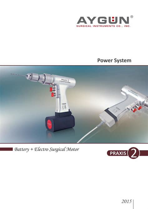 PDF Power System Aygun Surgical Instruments Power System HSM Neuro