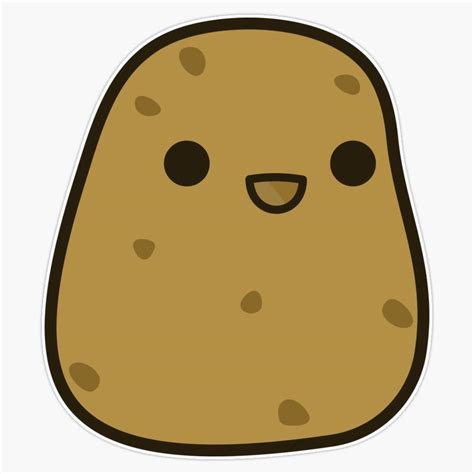 Cute Potato Cartoon