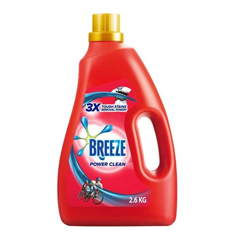 Breeze Power Clean Liquid Detergent 26 Kg