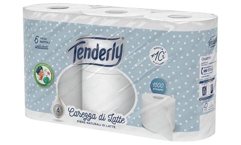 Rotoli Di Carta Igienica Carezze Di Latte Tenderly Groupon