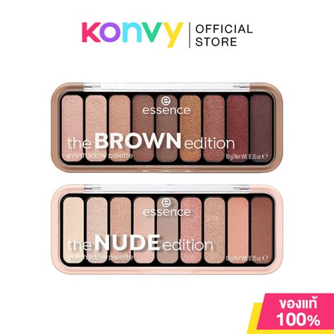 essence The Nude Edition Eyeshadow Palette 10g เอสเซนส พาเลทอายแชโดว