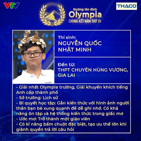 Xem trực tiếp chung kết Đường lên đỉnh Olympia năm 2024 trên kênh nào