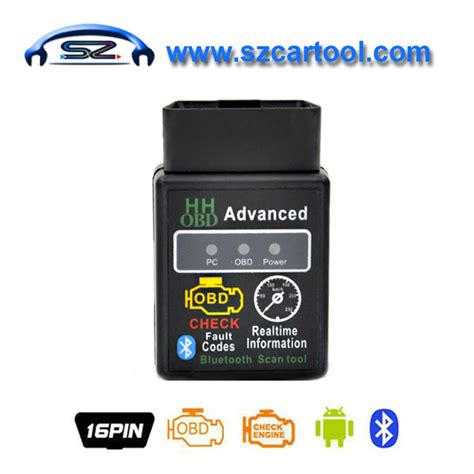 Mini Elm327 V2 1 Bluetooth Hh Obd Advanced Obdii Obd2 Elm 327 Auto Car Car Tool Can Wireless