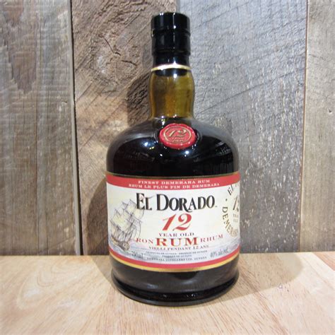 El Dorado 12 Year Rum 750ml 44 OFF Elevate In