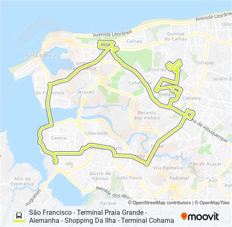 Rota da linha t506 vinhais são francisco horários paradas e mapas