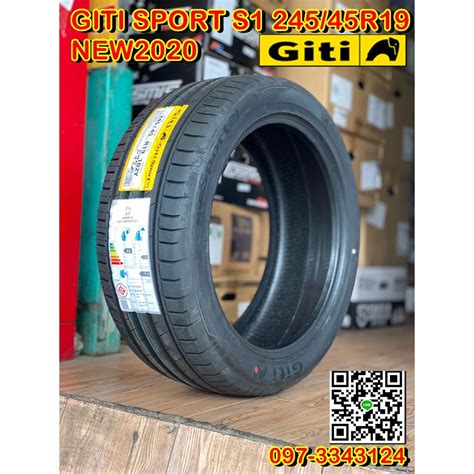 24545r19 Giti Sports1 ยางสปอร์ต ยางสมรรถนะสูงนุ่มเงียบ จัดส่งฟรี