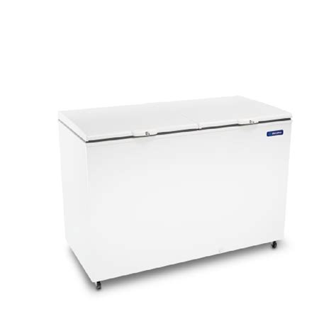 Freezer Horizontal Metalfrio Portas Litros Da Branco