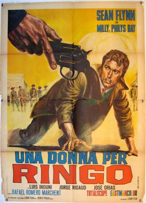 UNA DONNA PER RINGO MOVIE POSTER DOS PISTOLAS GEMELAS MOVIE POSTER