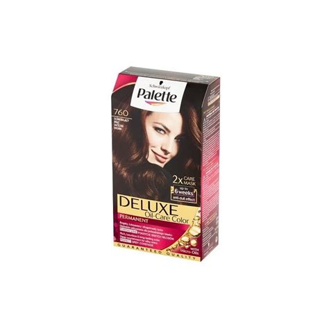 Palette Deluxe Oil Care Farba Do W Os W Trwale Koloryzuj Ca Z