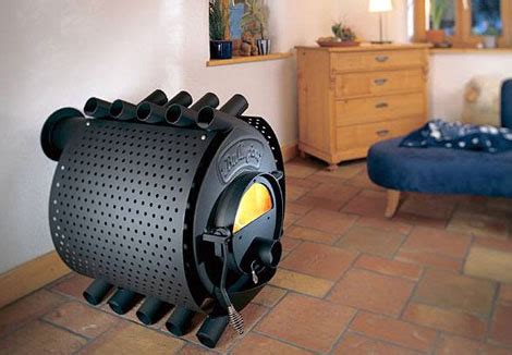 Amazing Wood Stove Design by Energetec – 'suped up' Bullerjan