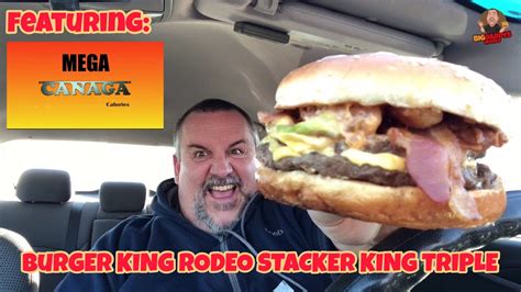 Burger King Rodeo Stacker King Triple YouTube