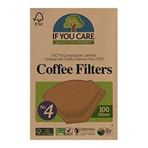 If You Care Unbleached Coffee Filters Cone Count J Za