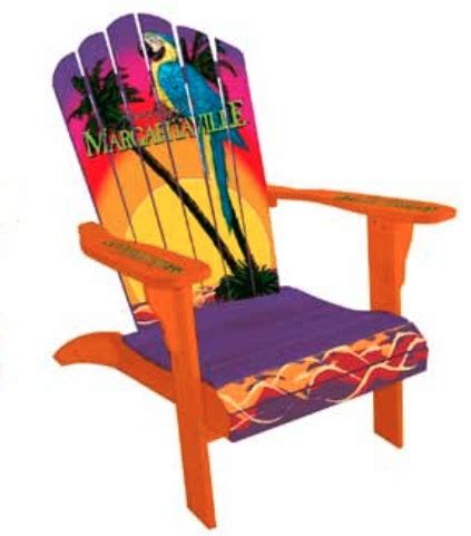 Jimmy Buffett Margaritaville Adirondack Chairs by Marc Palma at ...